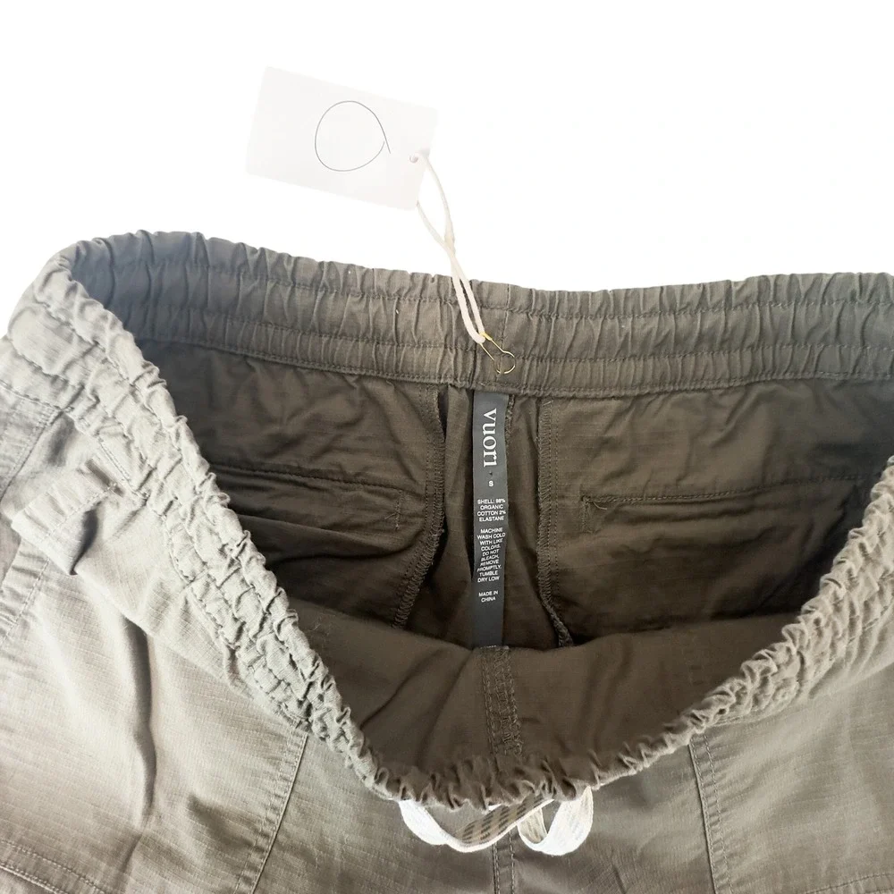 Vuori‎ Ripstop Pant Dark Olive Green Organic Cotton - Small